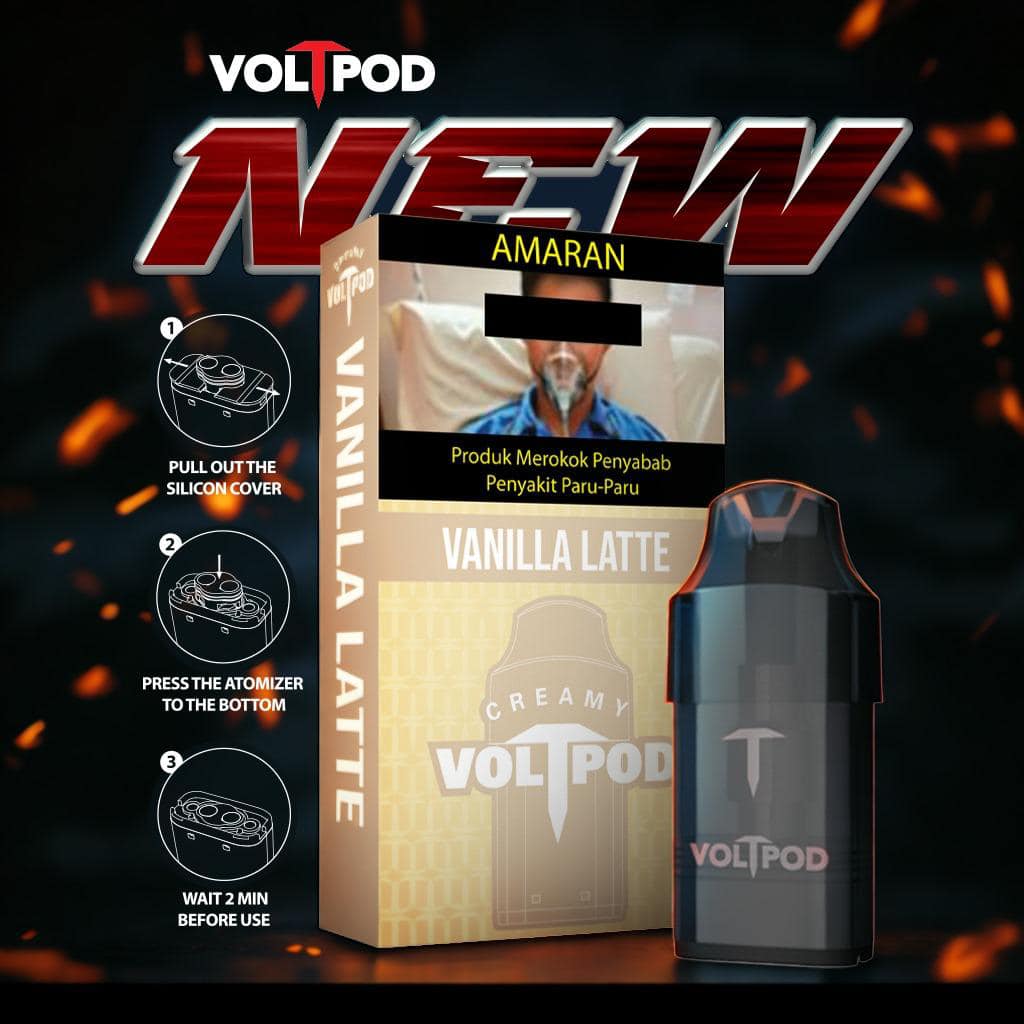 CARTRIDGE VOLTPOD 2ML ( 1 POD ) COMPATIBLE BOLDPOD