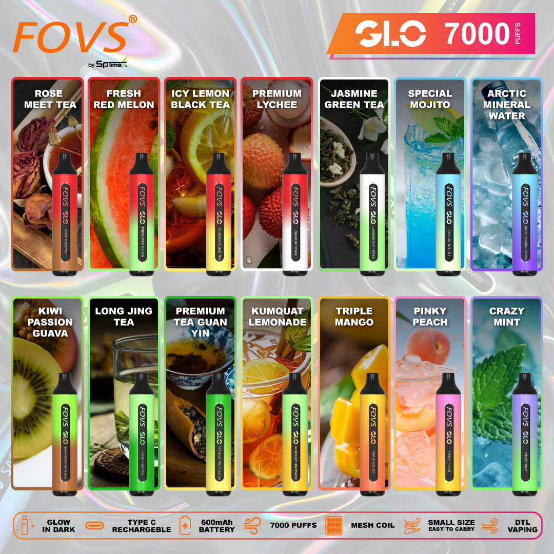 FOVS GLO 7000 PUFFS