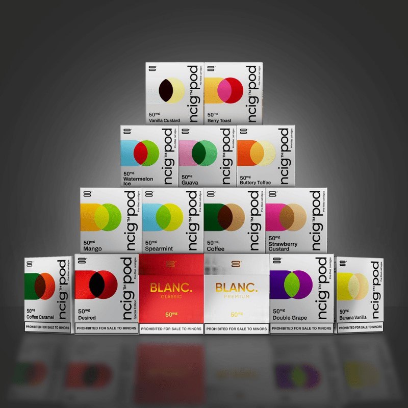 CARTRIDGE NCIG PRO 2.2ML by NASTY ( 3 PODS )