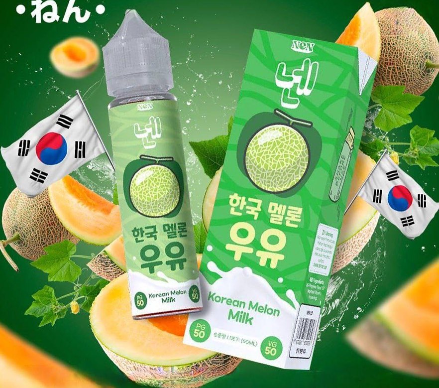 FREEBASE NEN KOREAN MELON MILK V2 60ML