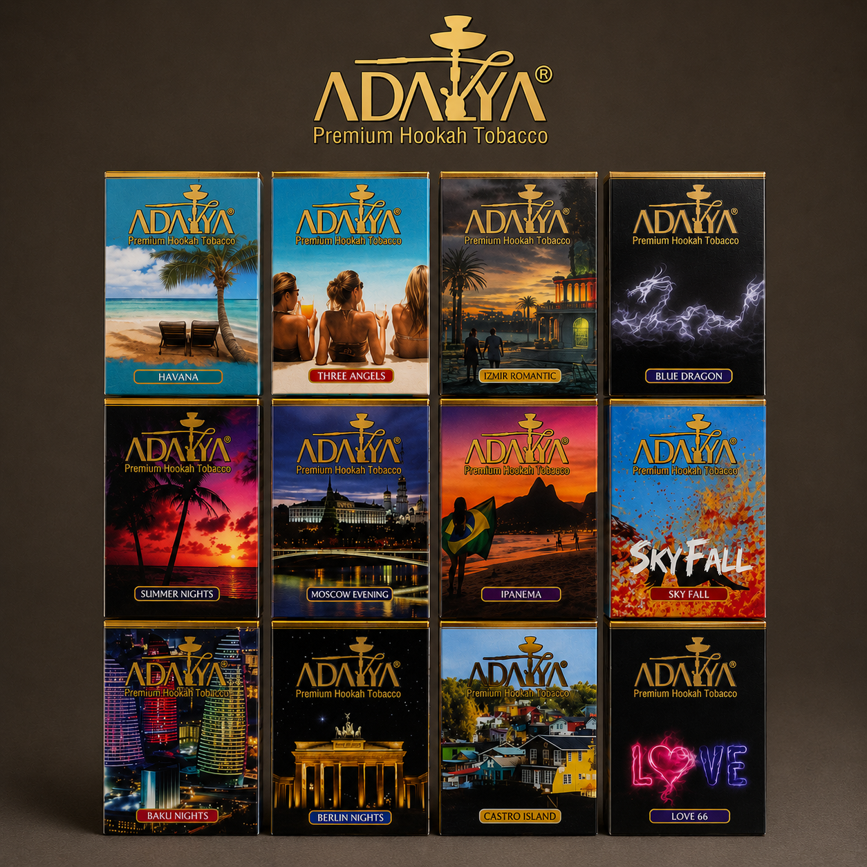 ADALYA PREMIUM HOOKAH FLAVOUR 50g