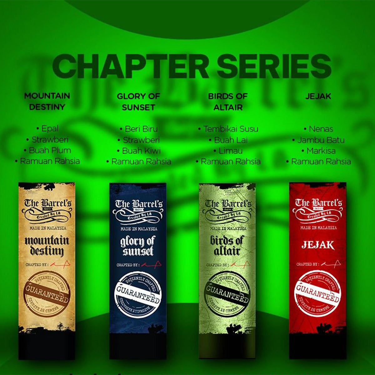 FREEBASE THE BARRELS CHAPTER SERIES 60ML