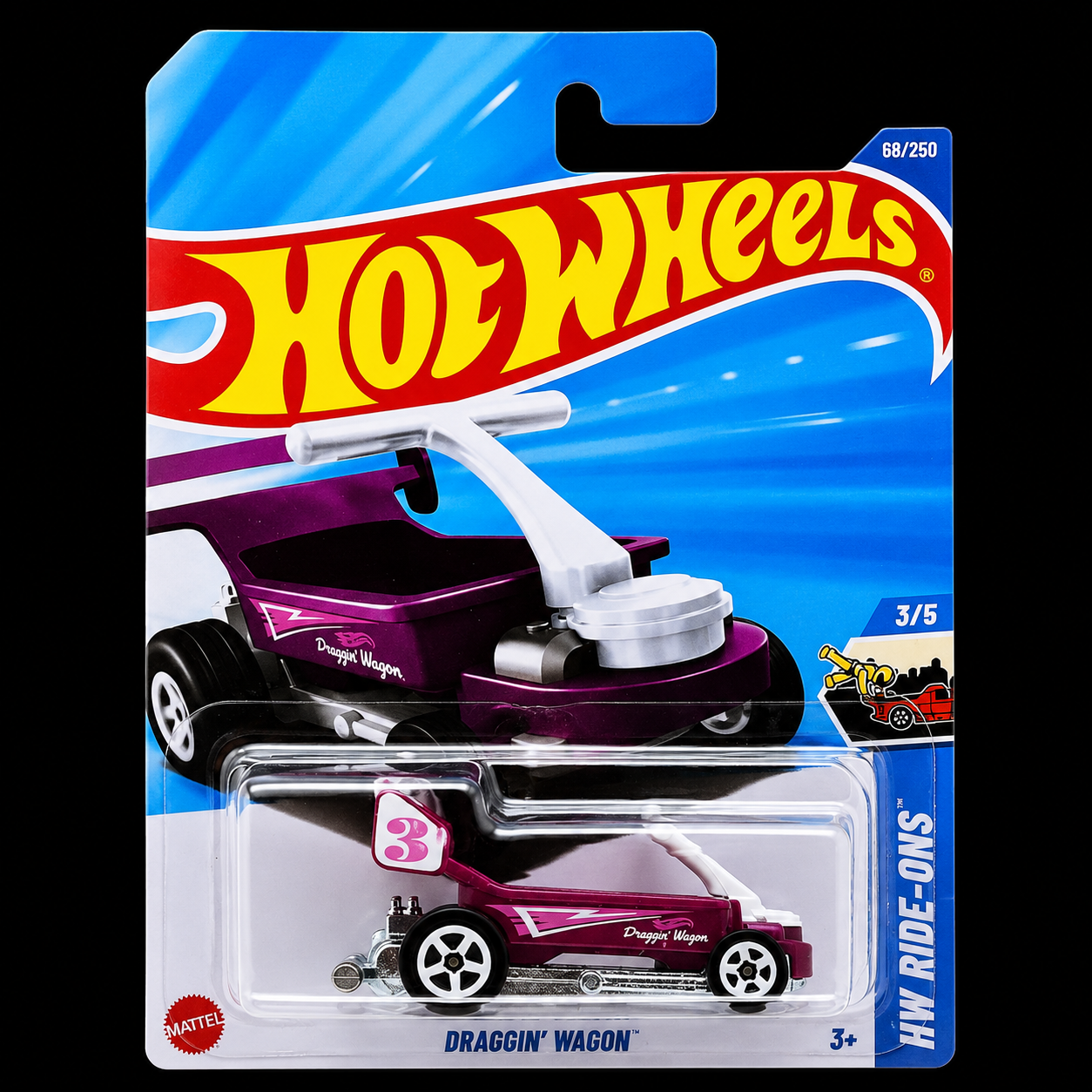 HOT WHEELS MAINLINE 2025 - DRAGGIN WAGON (68/250)