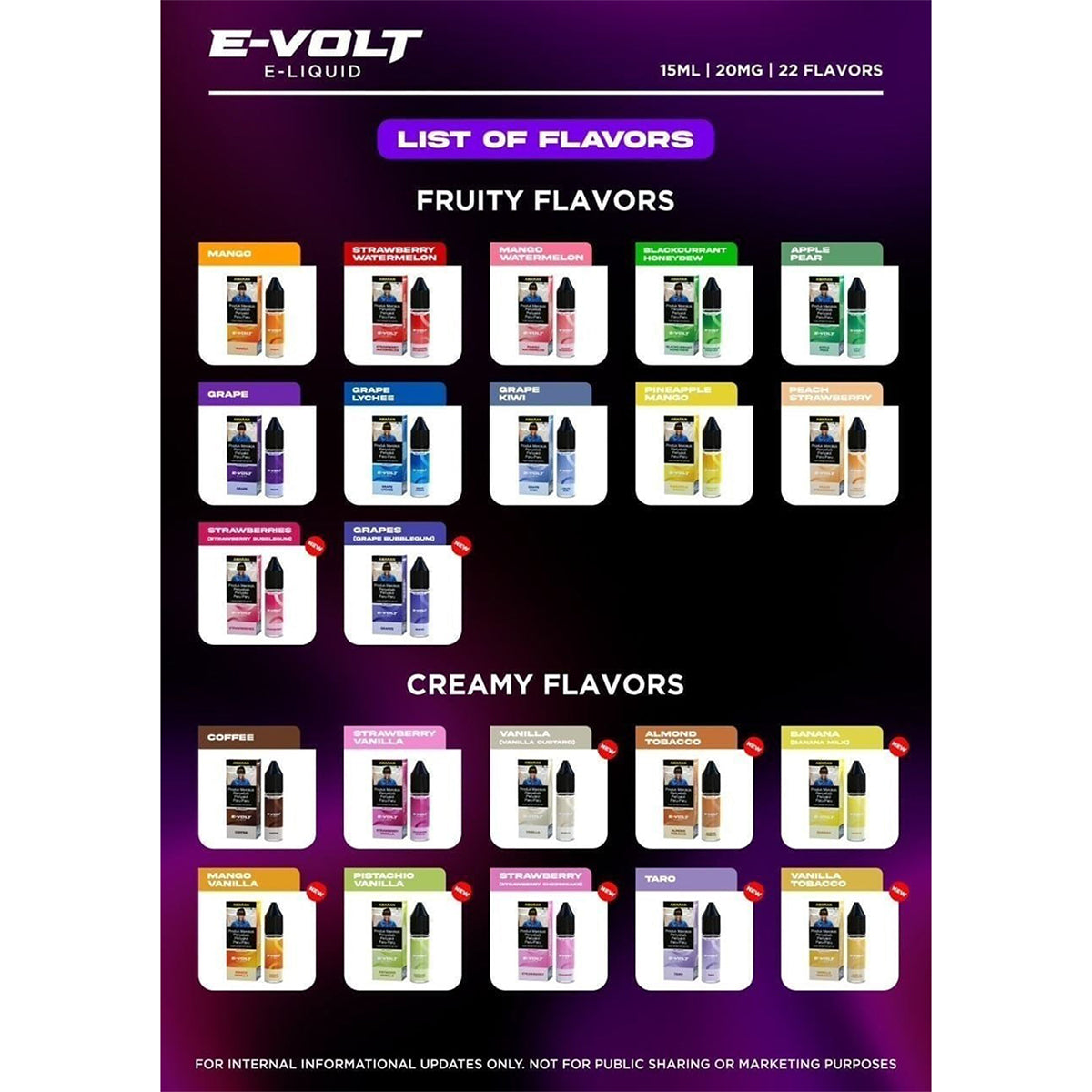 SALT VOLTBAR E-VOLT 15ML 20MG