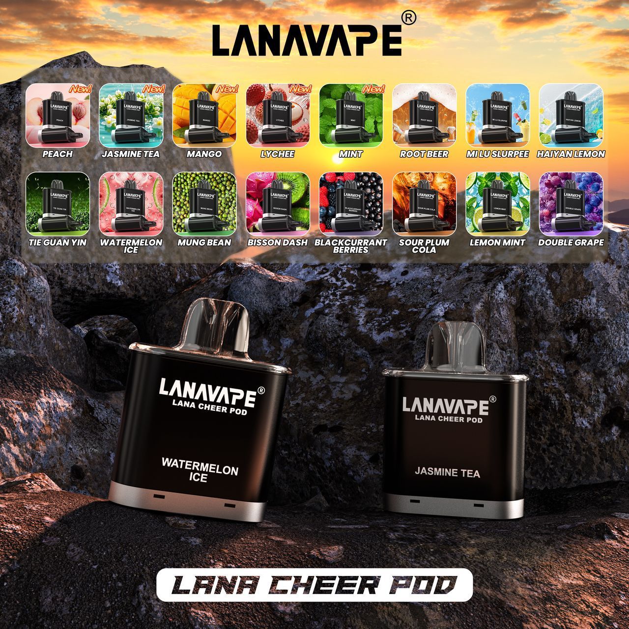 CARTRIDGE LANA VAPE CHEER 15000 PUFF
