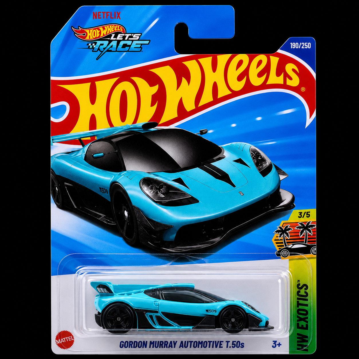 HOT WHEELS MAINLINE 2025 - GORDON MURRAY AUTOMOTIVE T.50S (190/250)