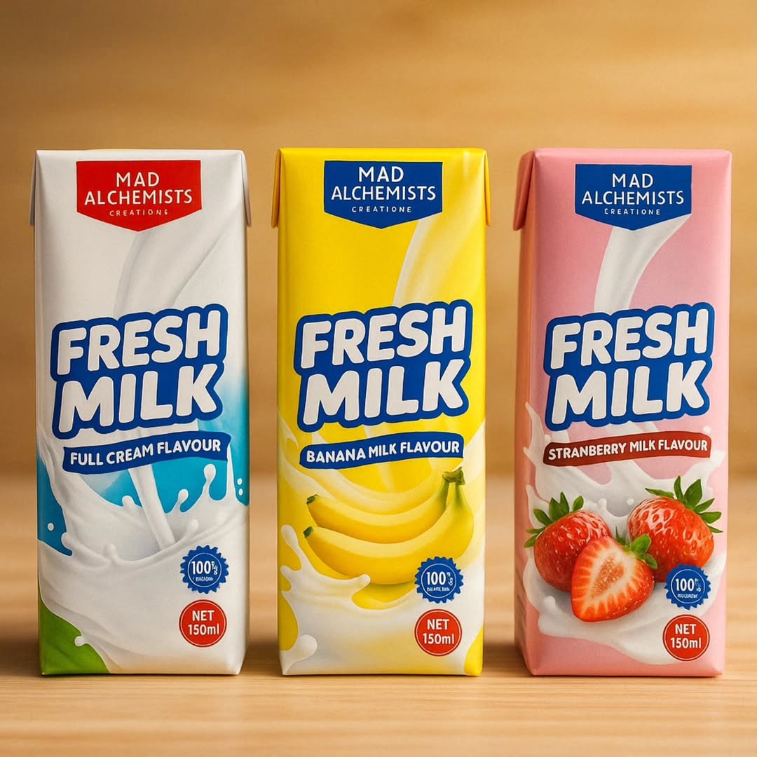 FREEBASE FRESH MILK SERIES 60ML by MAD ALCHEMIST