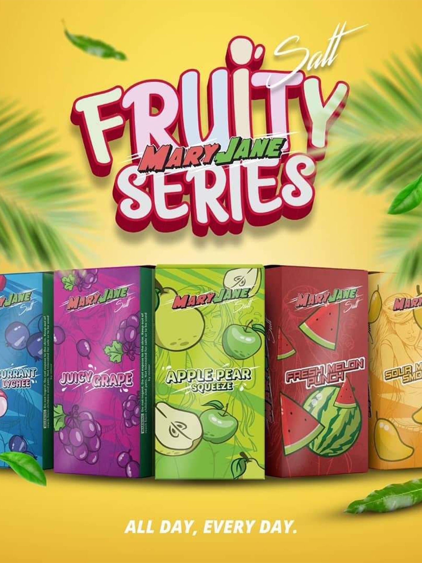 SALT NIC MARY JANE FRUITY 10ML