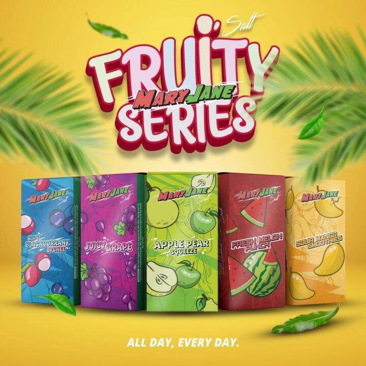 SALT NIC MARY JANE FRUITY 10ML