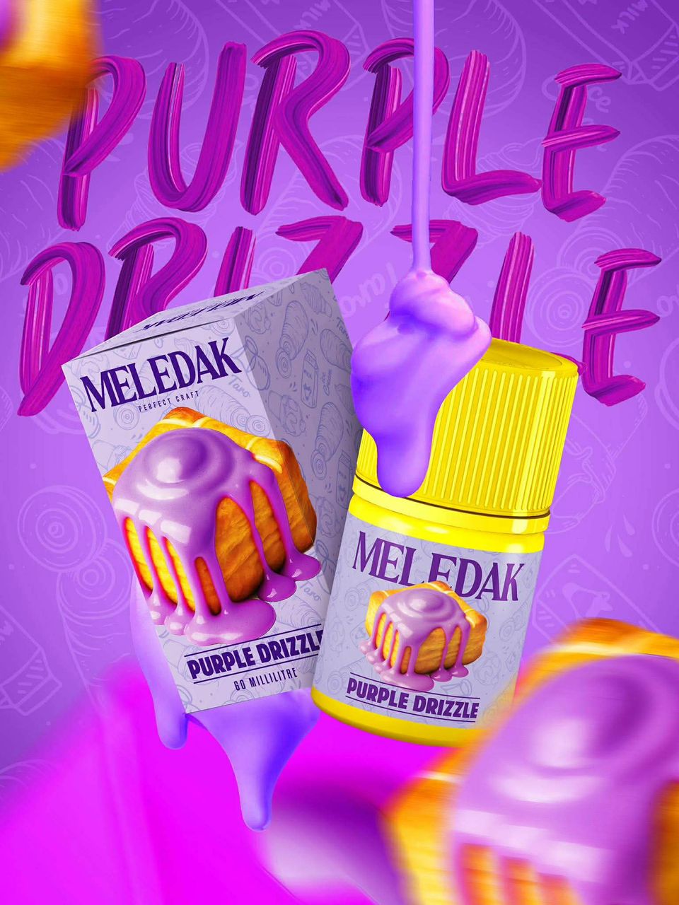 FREEBASE MELEDAK PURPLE DRIZZLE 60ML