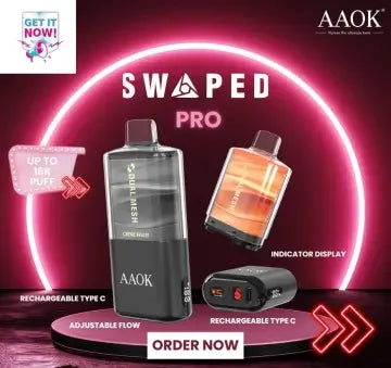 CARTRIDGE AAOK SWAPED PRO 16000 PUFFS