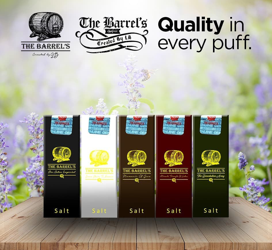 SALT NIC THE BARRELS 10ML