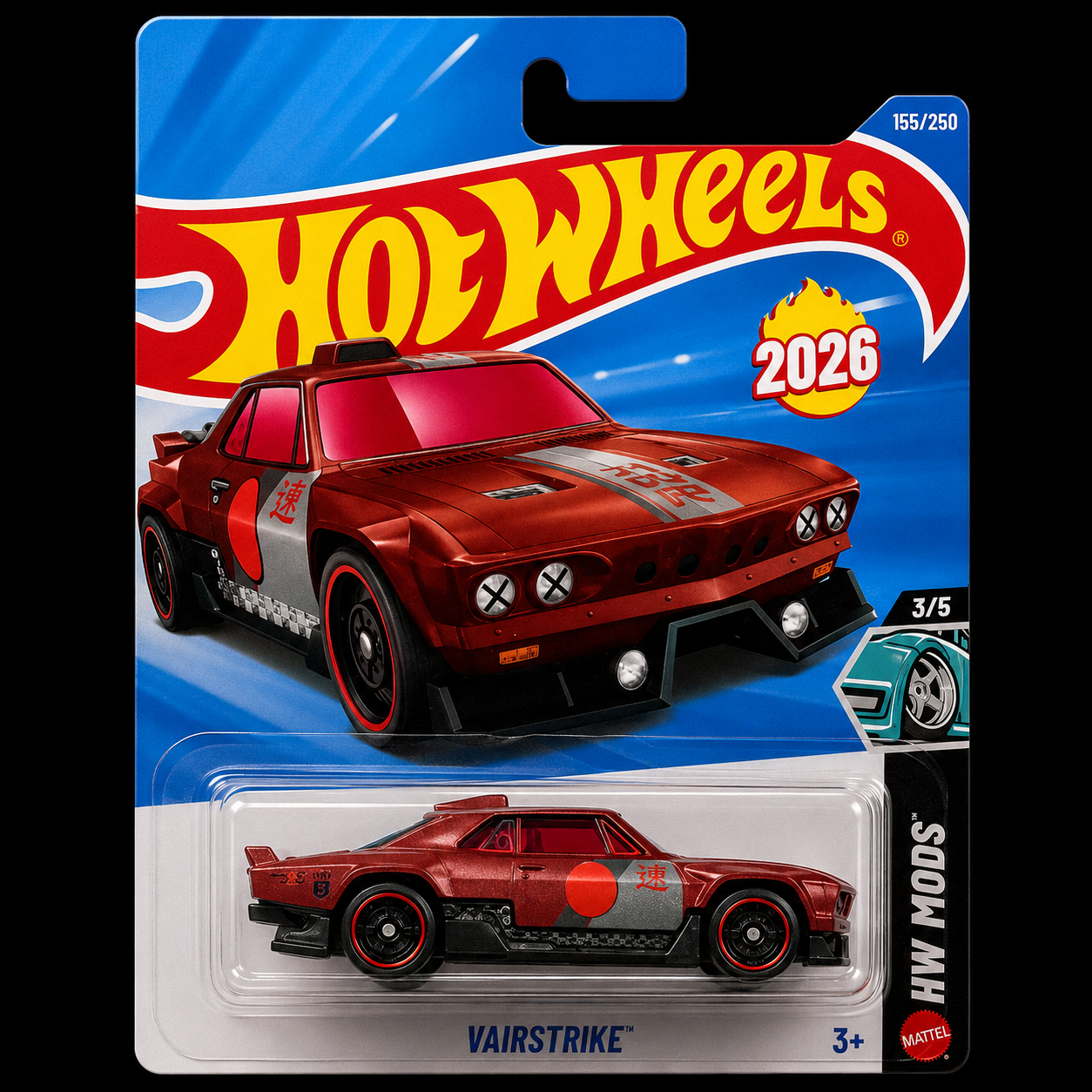 HOT WHEELS MAINLINE 2026 - VAIRSTRIKE (155/250)