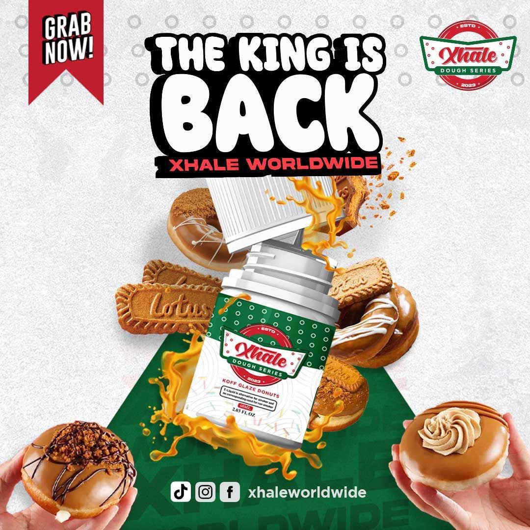 FREEBASE XHALE KOZZ GLAZE DONUTS V1 60ML