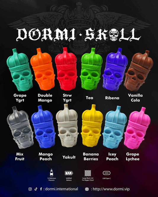 DORMI SKULL 12000 PUFFS