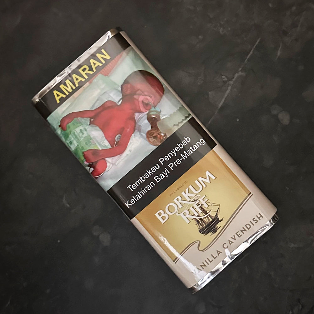 Borkum Riff Pipe Tobacco Vanilla Cavendish -50grams