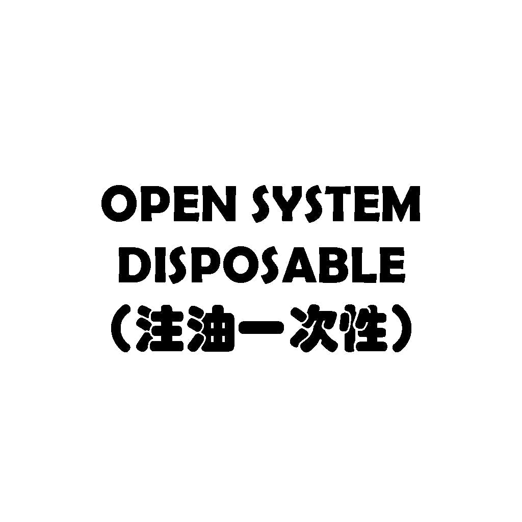 OPEN SYSTEM DISPOSABLE