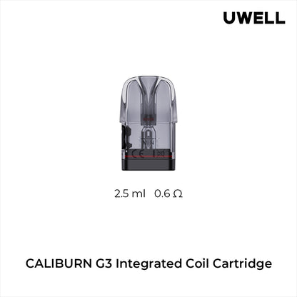 CARTRIDGE CALIBURN G3 by UWELL 0.4Ω 0.6Ω 0.9Ω