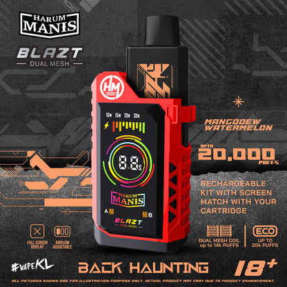 STARTER KIT HARUM MANIS 20000 PUFFS