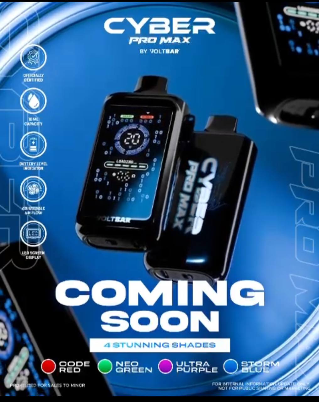 KIT SET CYBER PRO MAX by VOLT BAR