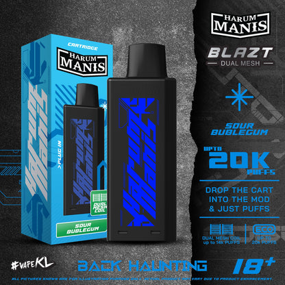 CARTRIDGE HARUM MANIS 20000 PUFFS