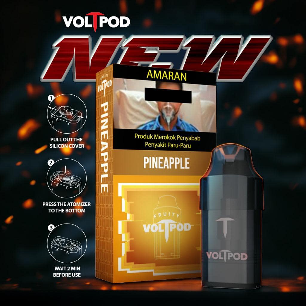 CARTRIDGE VOLTPOD 2ML ( 1 POD ) COMPATIBLE BOLDPOD