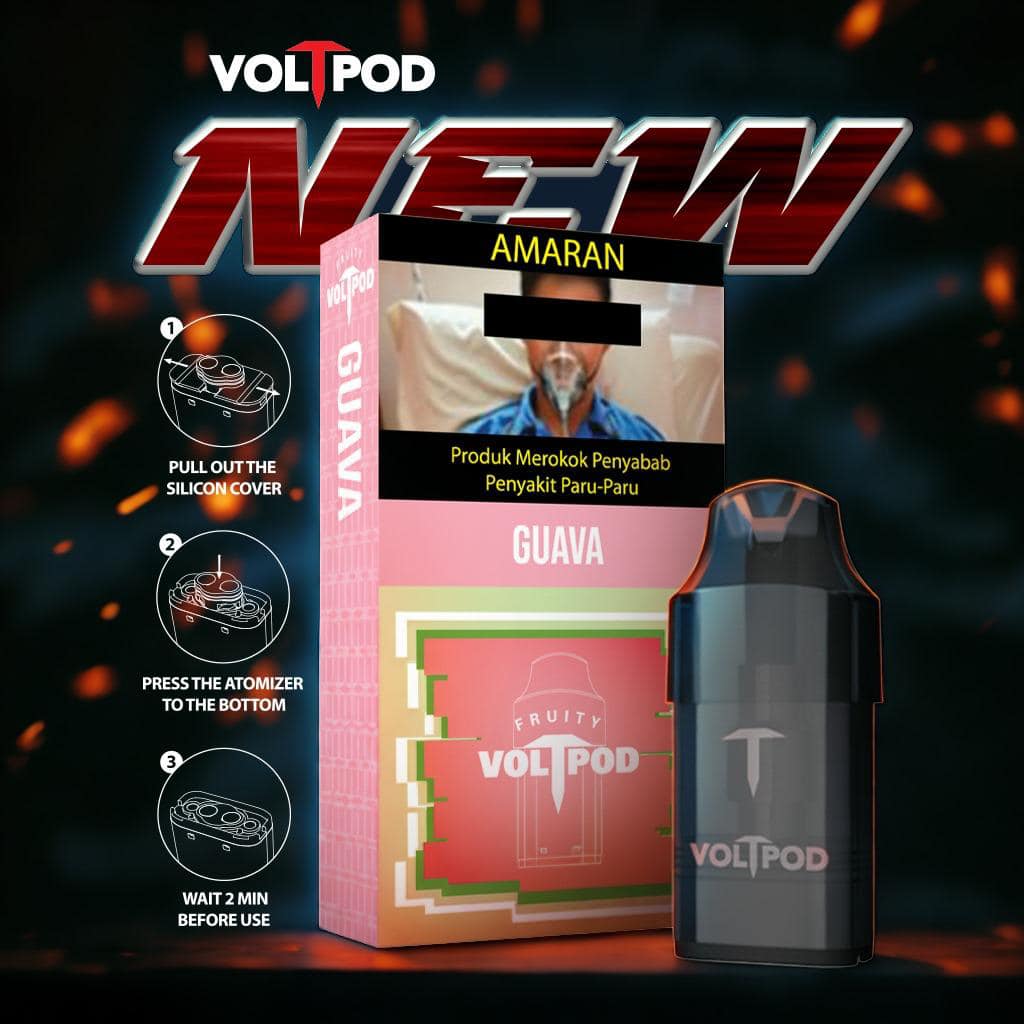 CARTRIDGE VOLTPOD 2ML ( 1 POD ) COMPATIBLE BOLDPOD