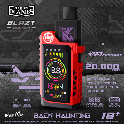STARTER KIT HARUM MANIS 20000 PUFFS