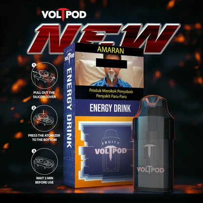 CARTRIDGE VOLTPOD 2ML ( 1 POD ) COMPATIBLE BOLDPOD
