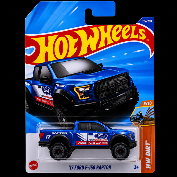 HOT WHEELS MAINLINE 2025 - '17 FORD F-150 RAPTOR (178/250)