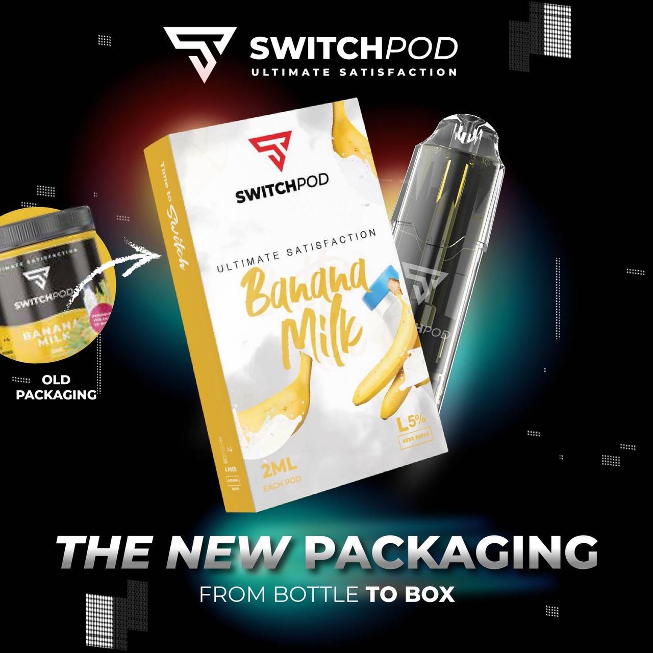 CARTRIDGE SWITCH POD ( 1 POD ) COMPATIBLE NANO