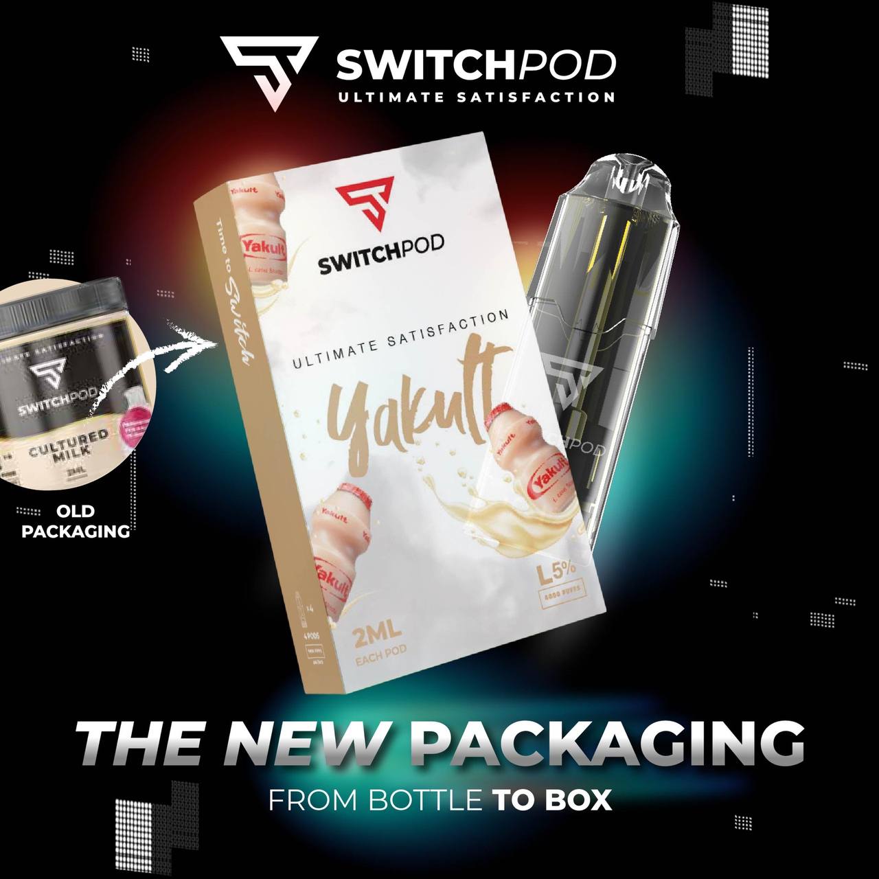 CARTRIDGE SWITCH POD ( 1 POD ) COMPATIBLE NANO