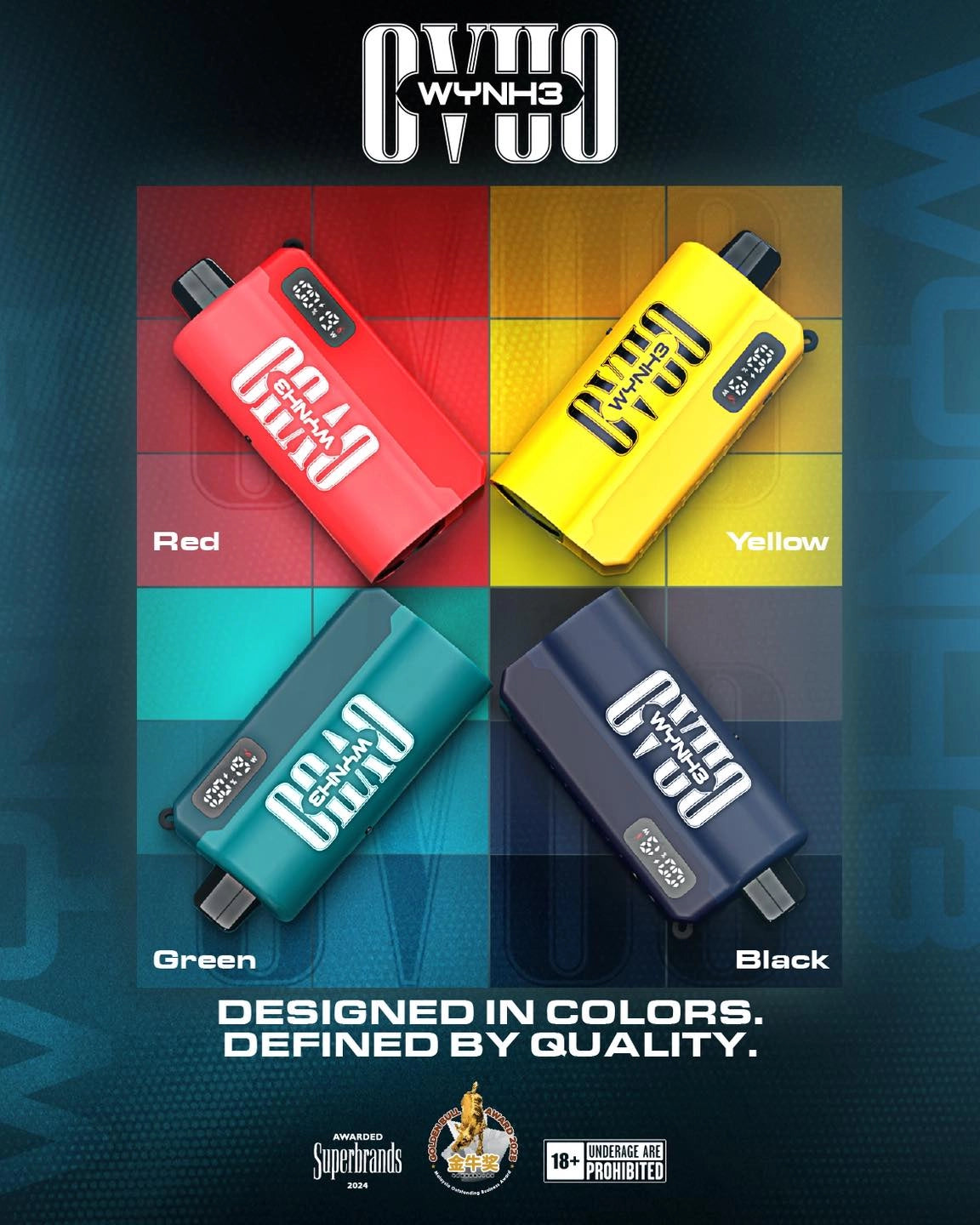 DEVICE WYNH3 OVOU OPEN SYSTEM KIT (NO LIQUID)