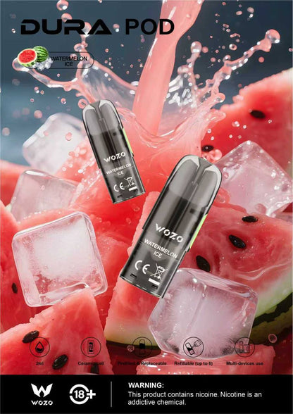 CARTRIDGE WOZO DURA POD 2ML COMPATIBLE RELX