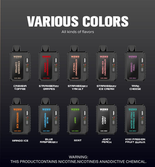 CARTRIDGE WAWA 18000 PUFFS