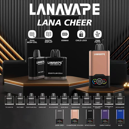 CARTRIDGE LANA VAPE CHEER 15000 PUFF