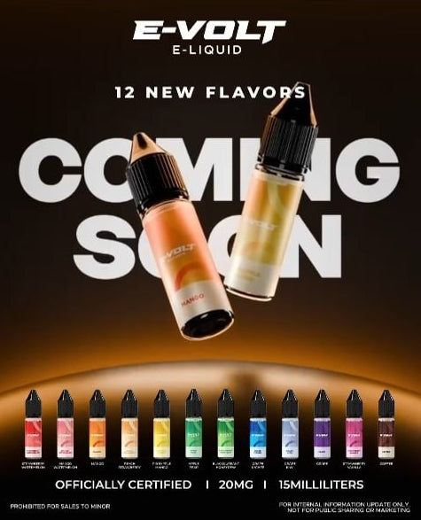 E-VOLT E-LIQUID by VOLTBAR 15ML 20MG