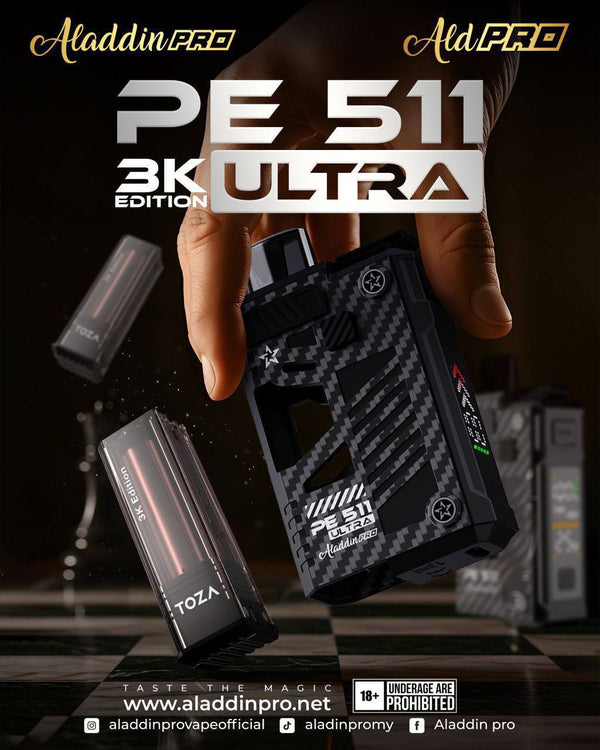 DEVICE ALADDIN PRO PE 511 ULTRA TOZA 3K PUFFS