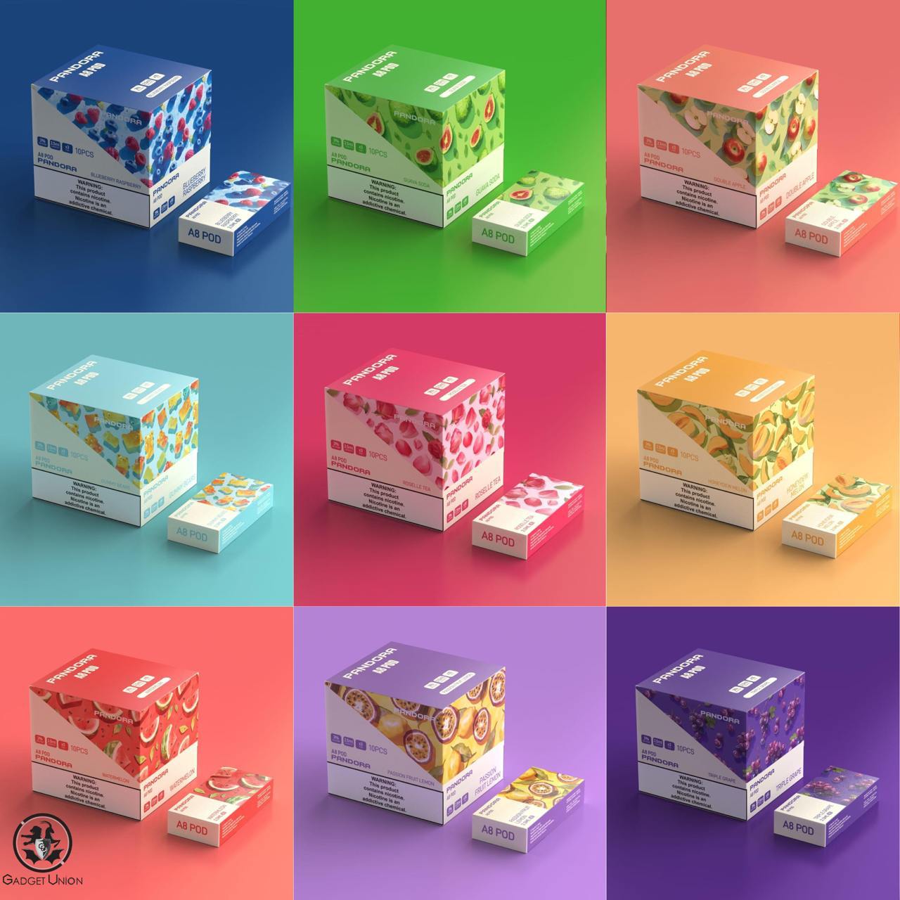 CARTRIDGE PANDORA 2.5ML ( 1 POD ) COMPATIBLE RELX INFINITY