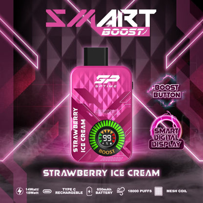 SMART BOOST 18000 PUFFS by SP2S