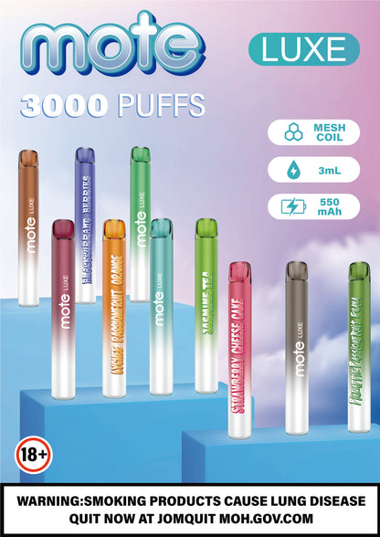 MOTE LUXE 3000 PUFFS