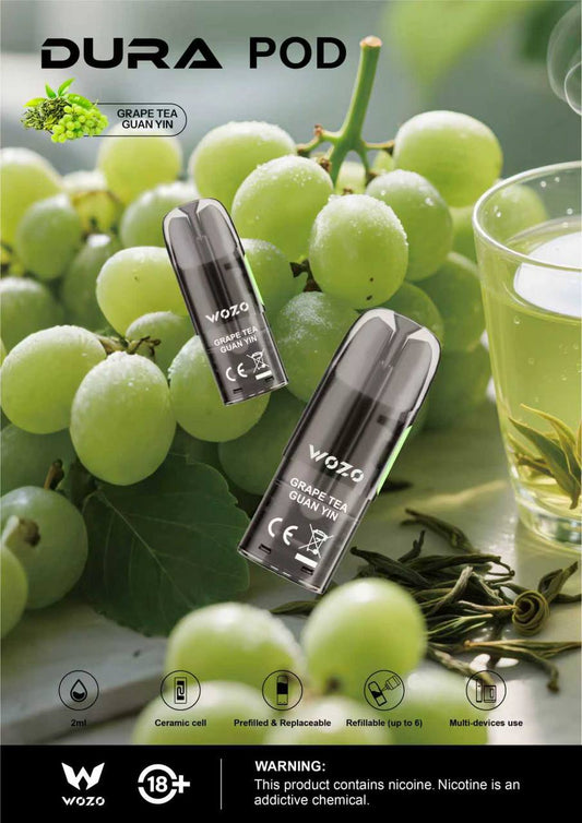 CARTRIDGE WOZO DURA POD 2ML COMPATIBLE RELX