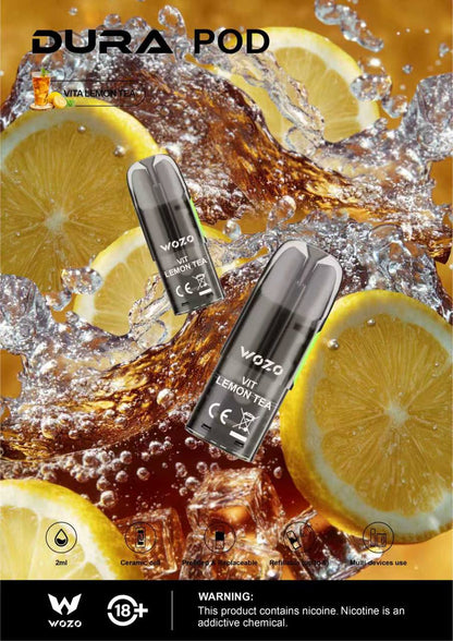 CARTRIDGE WOZO DURA POD 2ML COMPATIBLE RELX