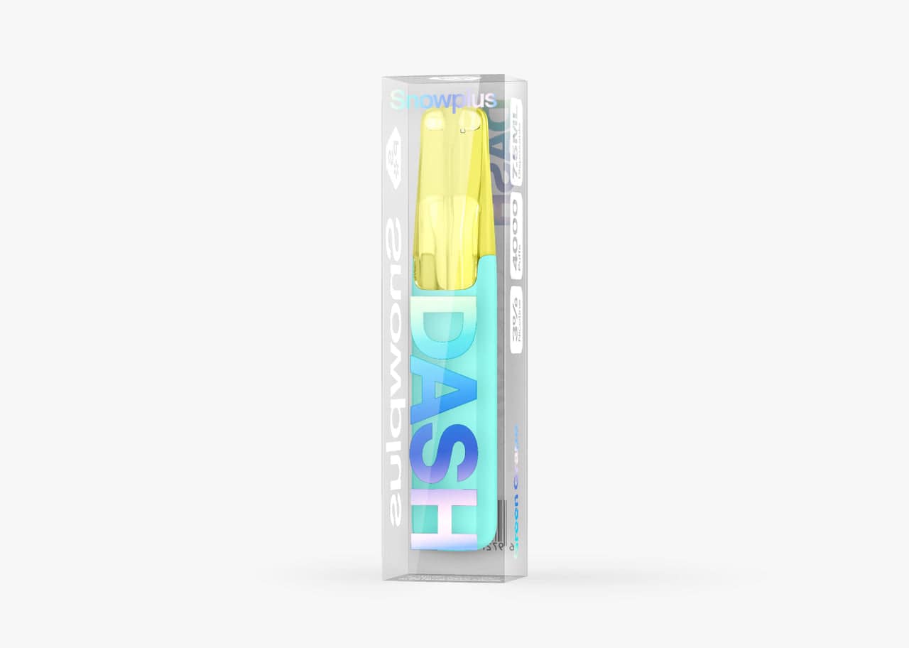 SNOWPLUS DASH 4000 PUFFS 雪茄鸭嘴兽正品 3%