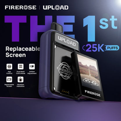 UPLOAD 25000 PUFFS by FIREROSE ( NO SCREEN )