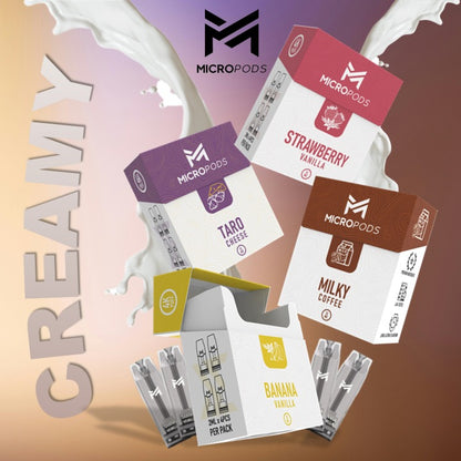 CARTRIDGE MICROPOD 2ML ( 4 POD ) COMPATIBLE NANO