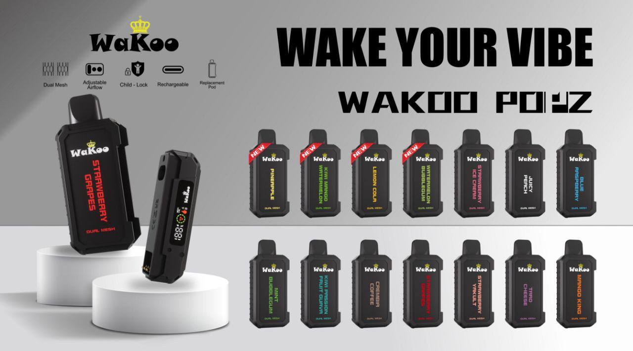 CARTRIDGE WAKOO 18000 PUFFS COMPATIBLE OFFGRID / UNPLUG