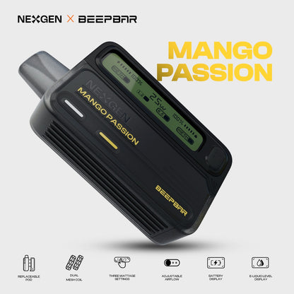 CARTRIDGE BEEPBAR POD 15000 PUFFS by FUSELAB