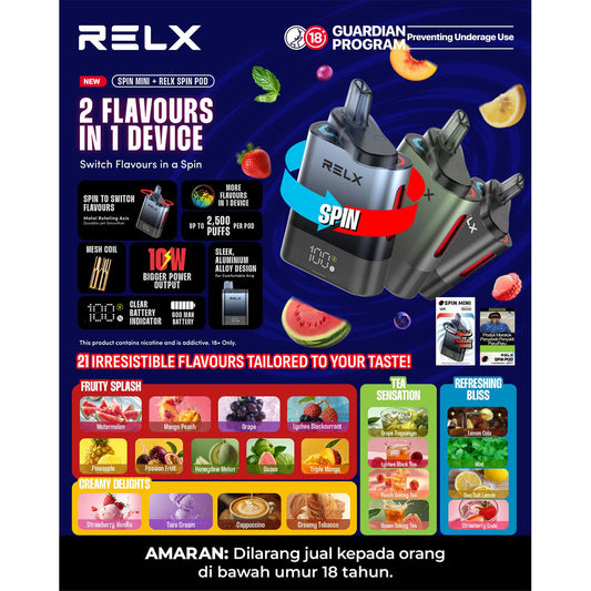 RELX SPIN MINI POD