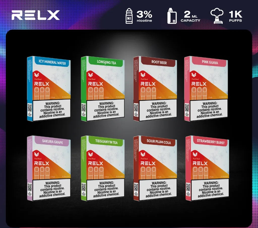 CARTRIDGE RELX POD REAL 2ML ( 3 PODS )